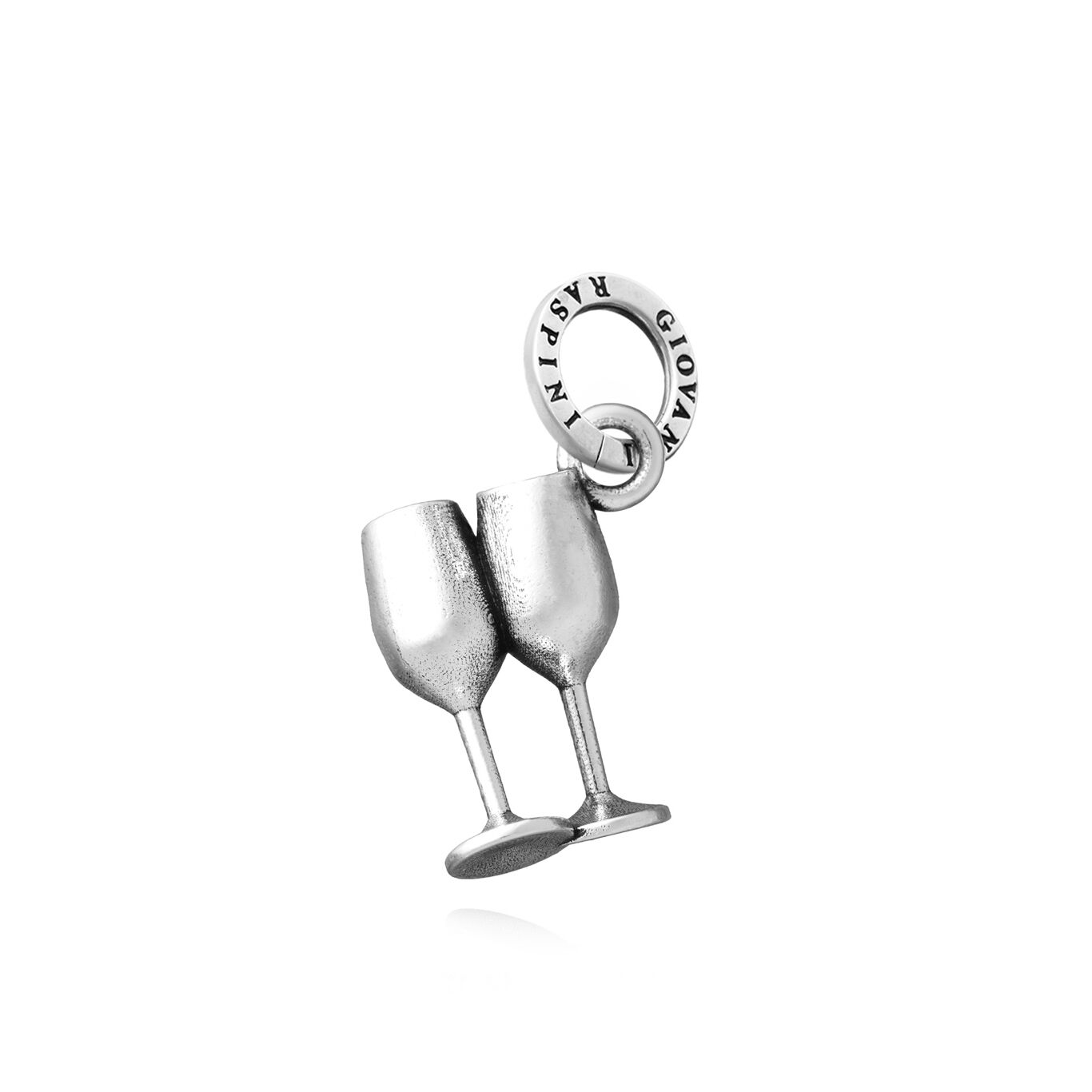 Charm Verres Toast, Charm en argent massif_image number 0_Giovanni Raspini