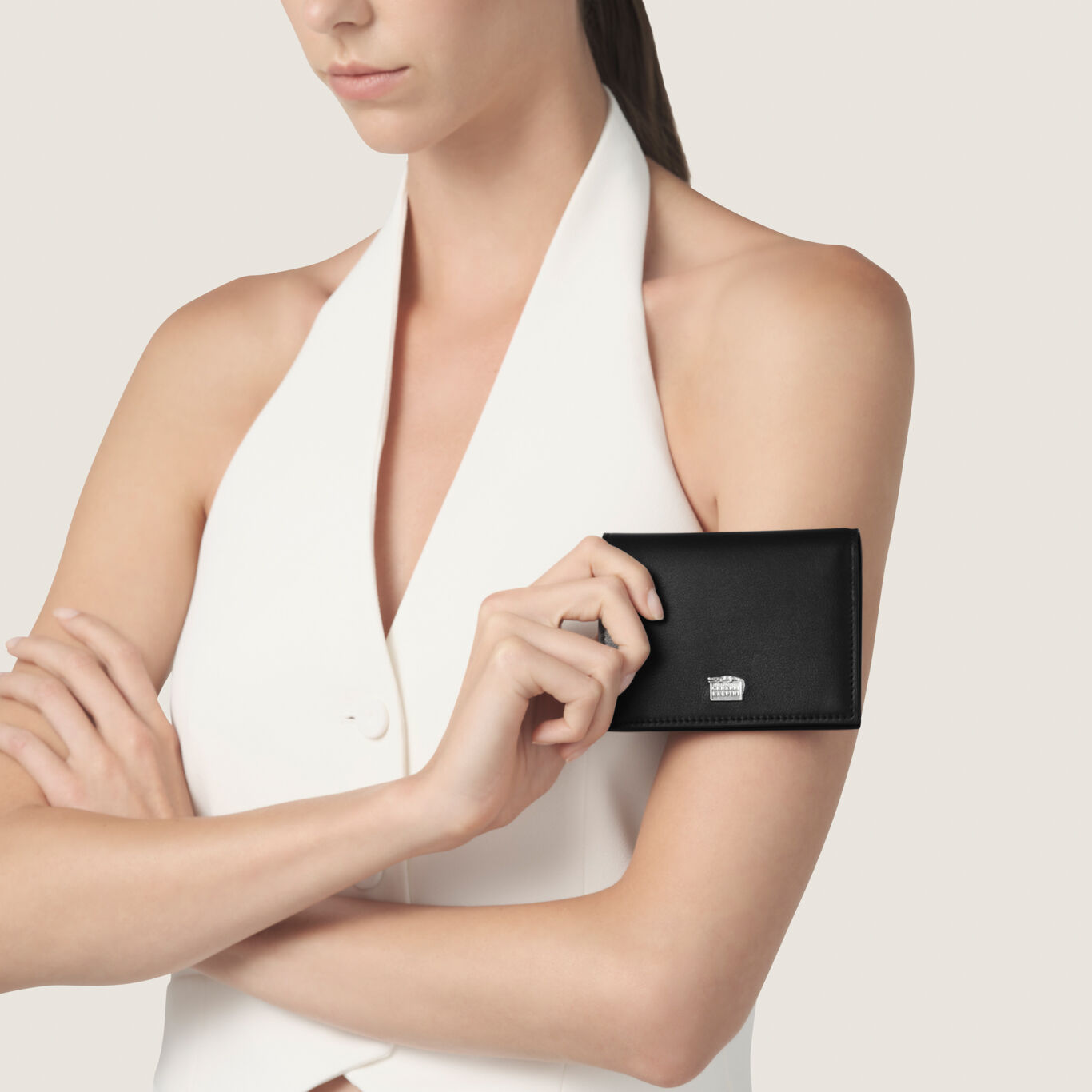 Smooth Leather Inside Pocket Wallet, Leather wallet with iconic sterling silver decoration_image number 6_Giovanni Raspini