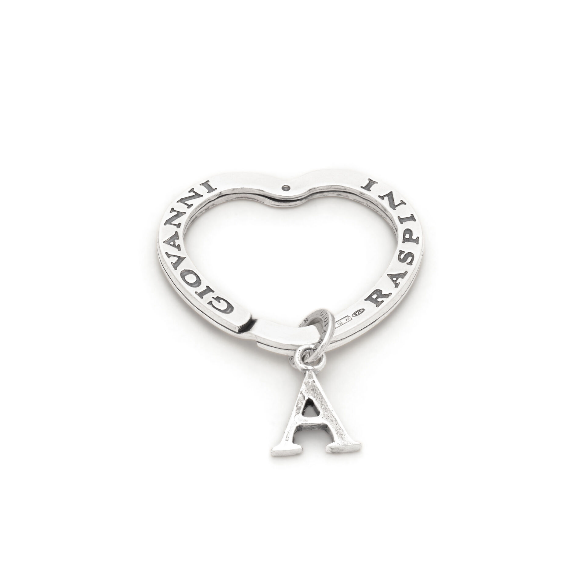 Letter A key ring image number 0