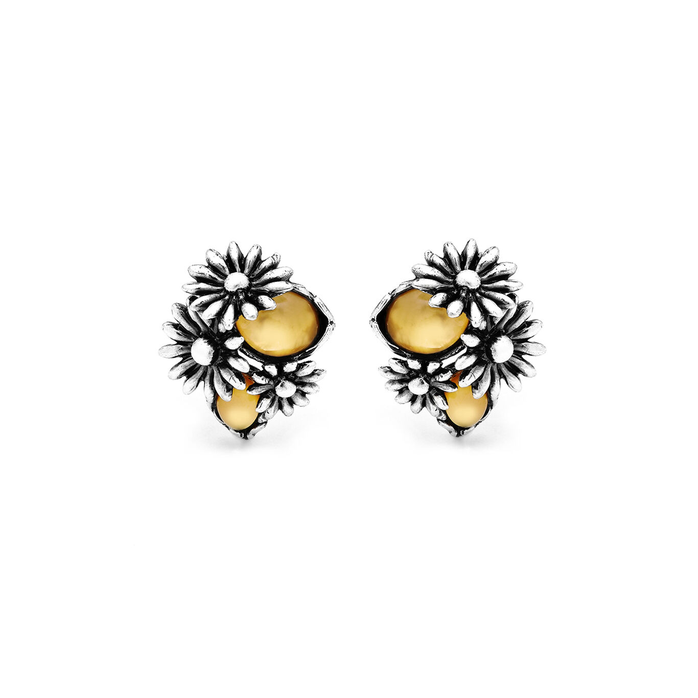 Yellow Daisy Earrings