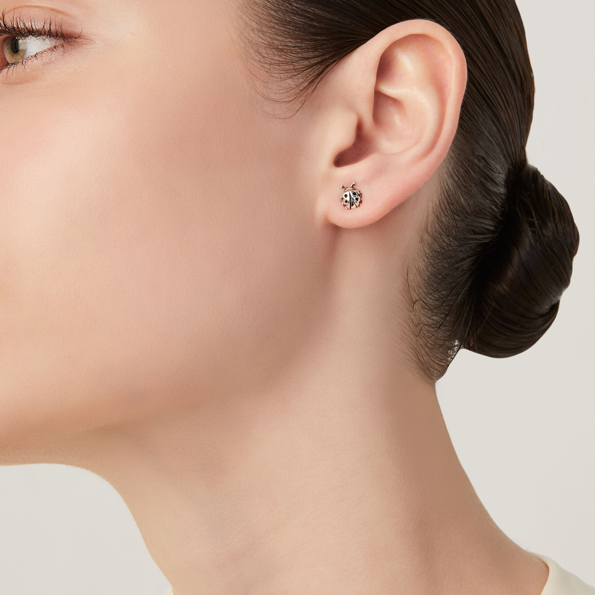 Ladybird Mini Earrings image number 1