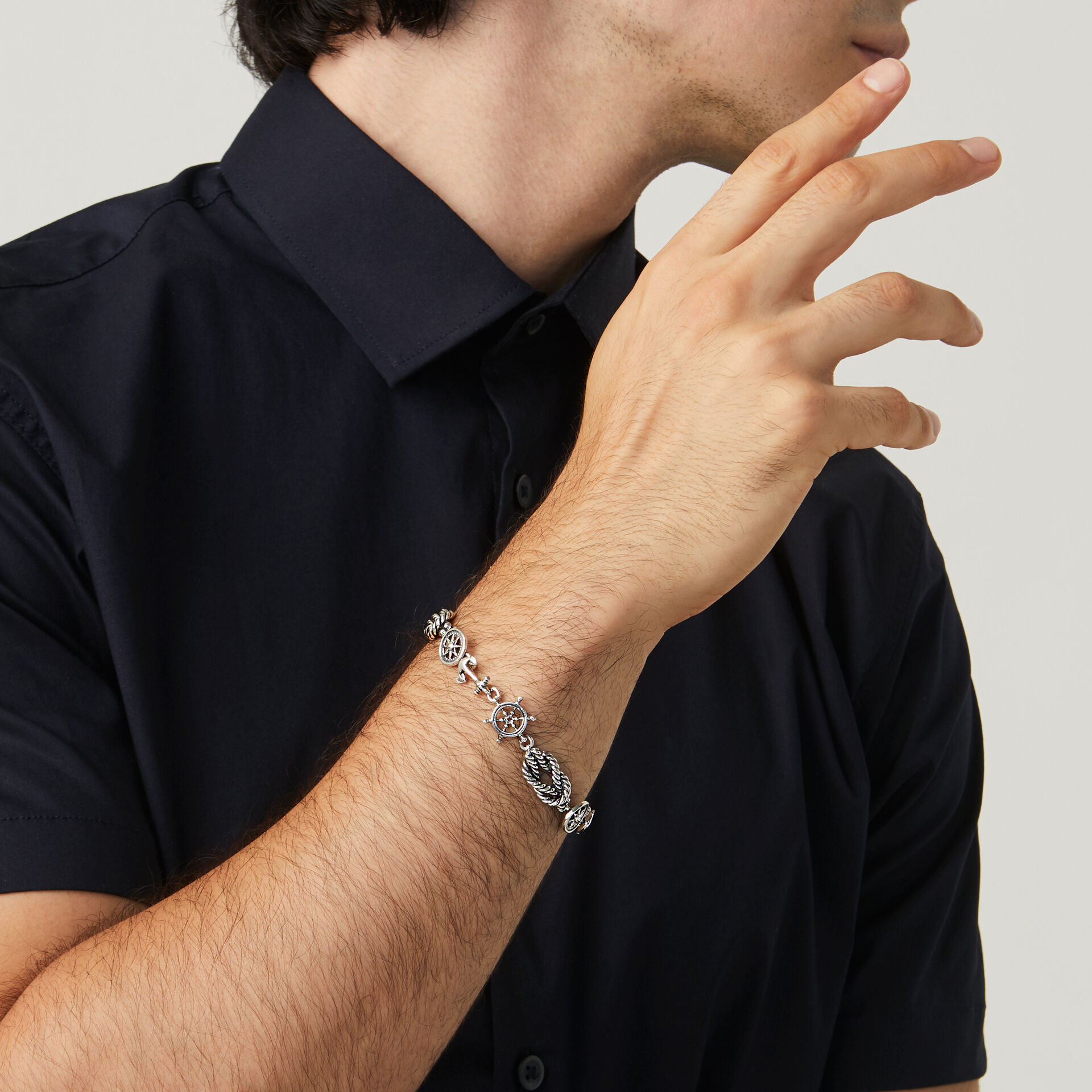 Navy Bracelet image number 1