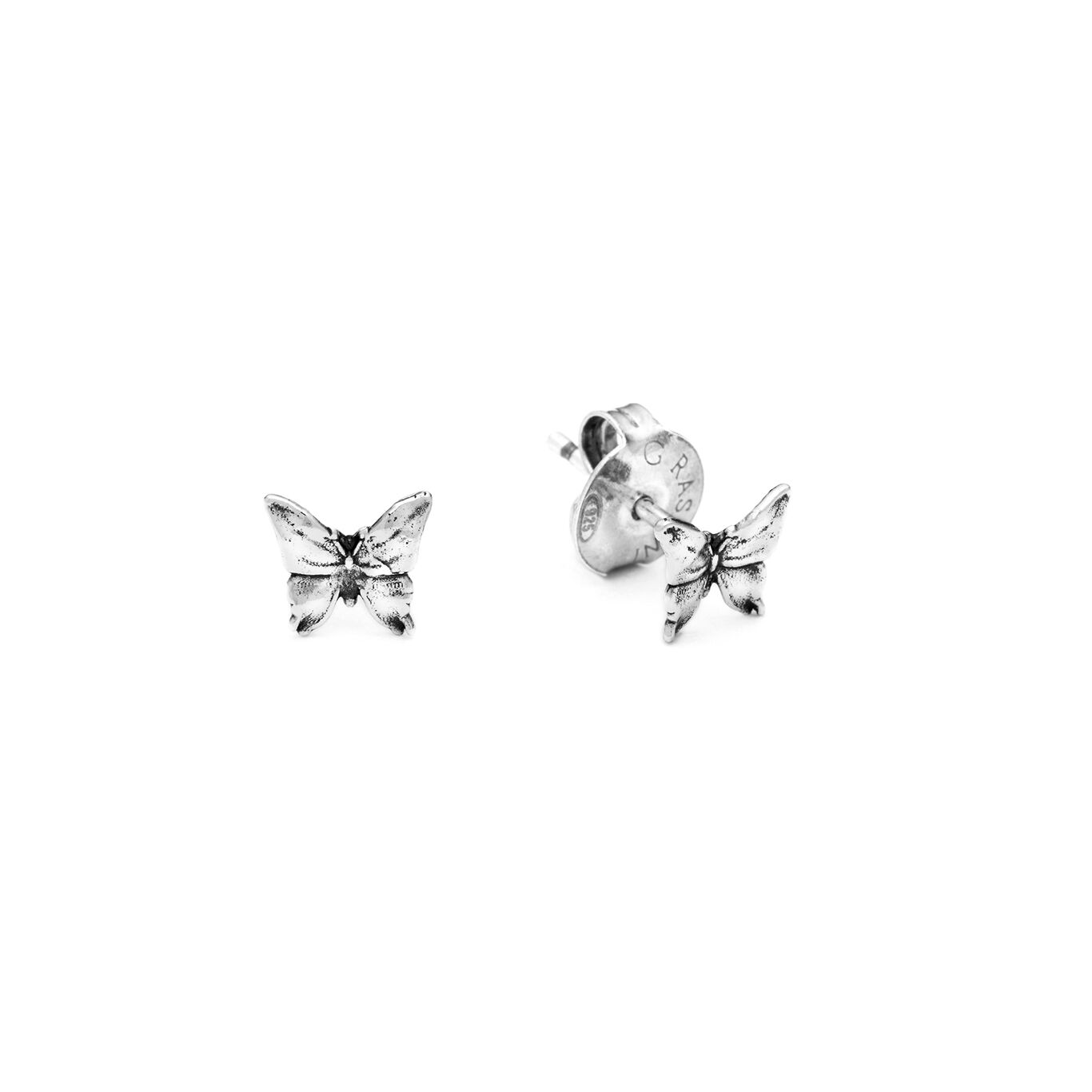 Butterfly Mini Earrings, Earrings in Sterling Silver_image number 2_Giovanni Raspini