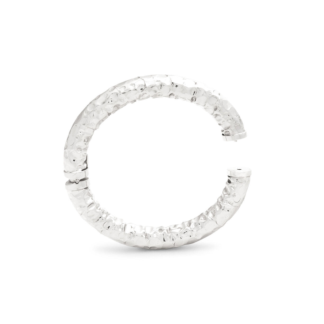 Bracelet Stone, grand mod&egrave;le, Bracelet rigide en argent massif_image number 3_Giovanni Raspini