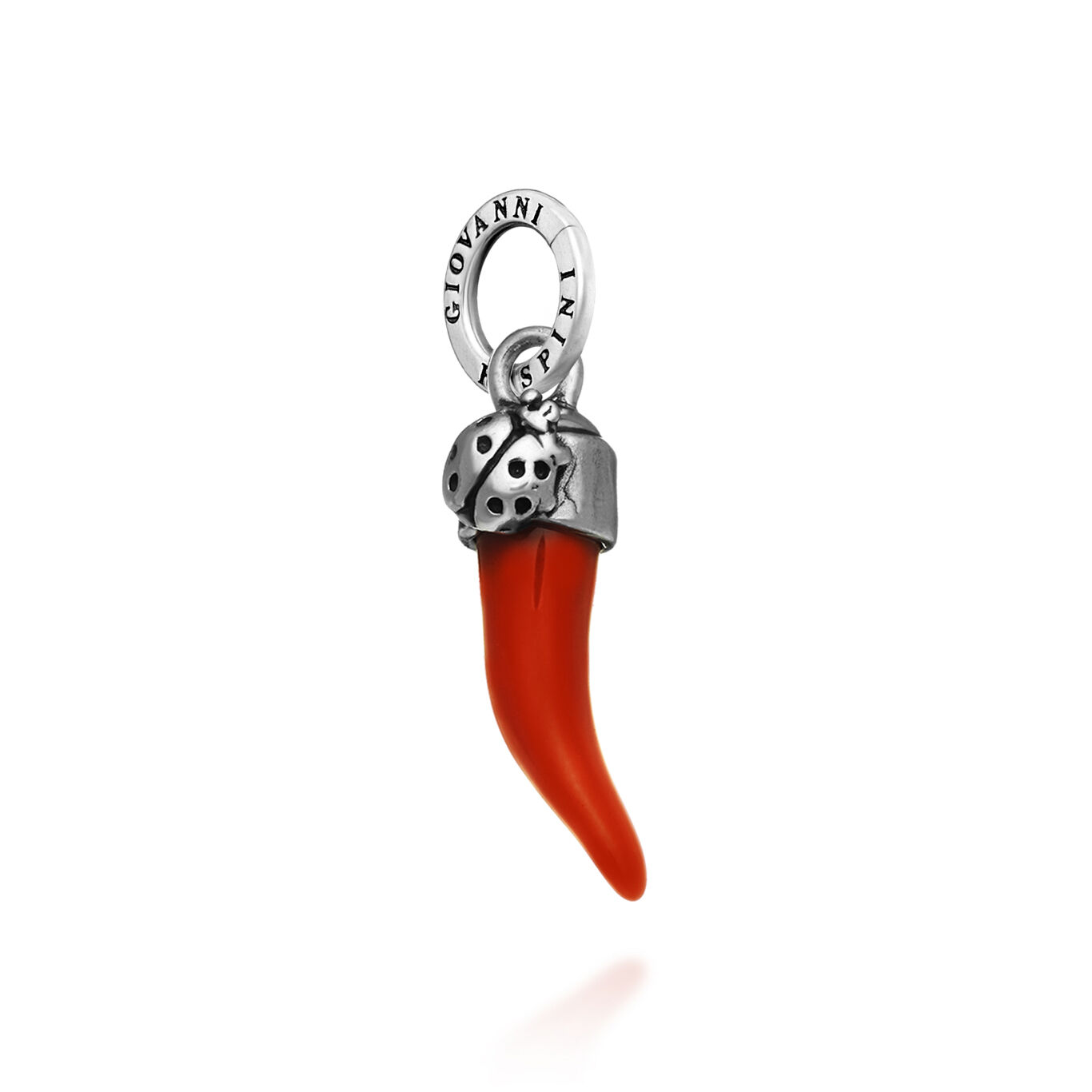 Lady Bug Horn Charm