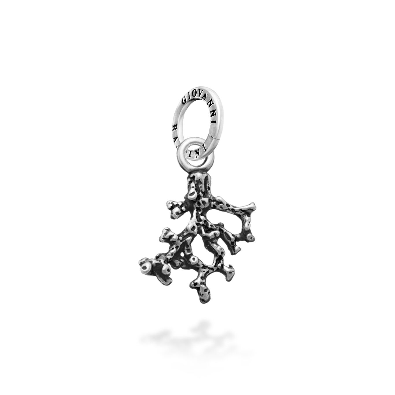 Coral Charm, Charm in Sterling Silver_image number 0_Giovanni Raspini
