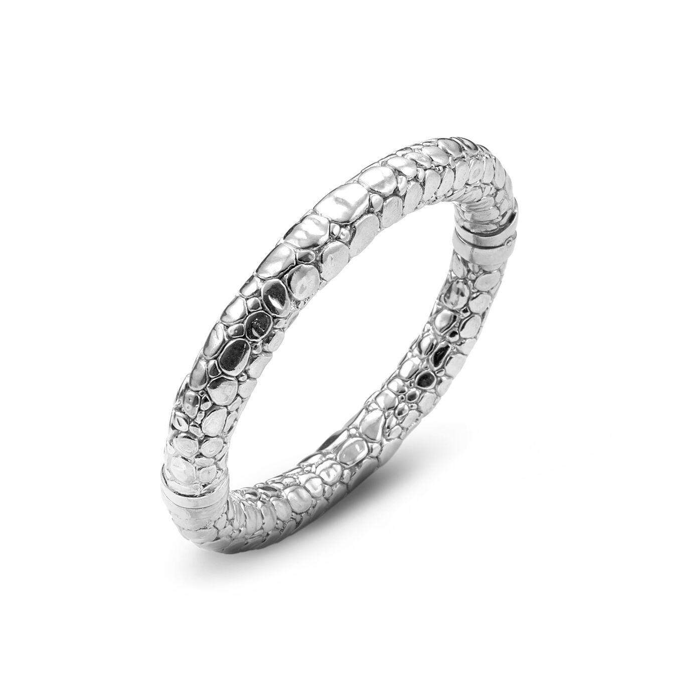 Armreif Kroko Light, Armreif aus Silber 925_image number 0_Giovanni Raspini