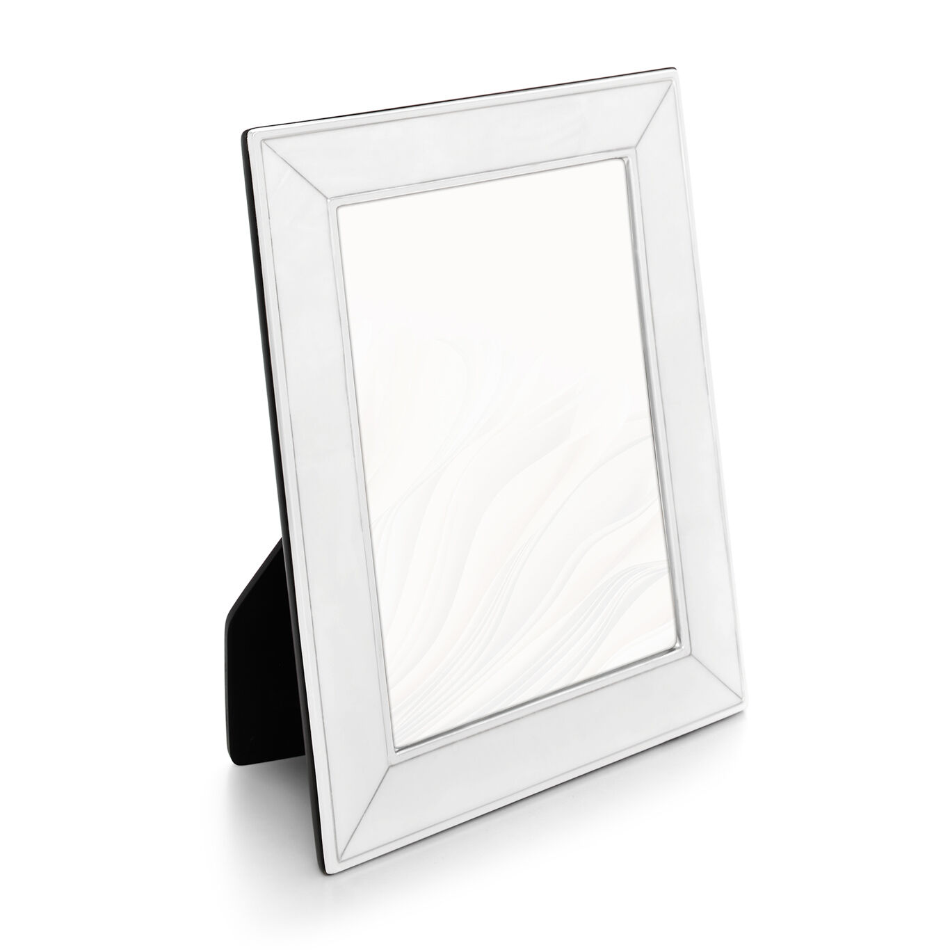 Mother Of Pearl Medium Frame, Mother of pearl and silver frame_image number 1_Giovanni Raspini