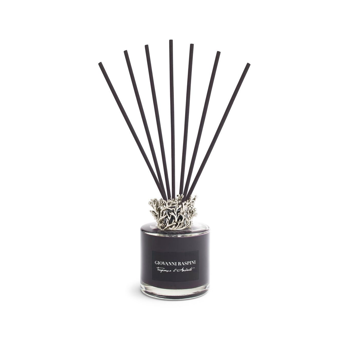 Coral Diffuser, Room fragrance Nero Divino with bronzobianco decoration_image number 1_Giovanni Raspini