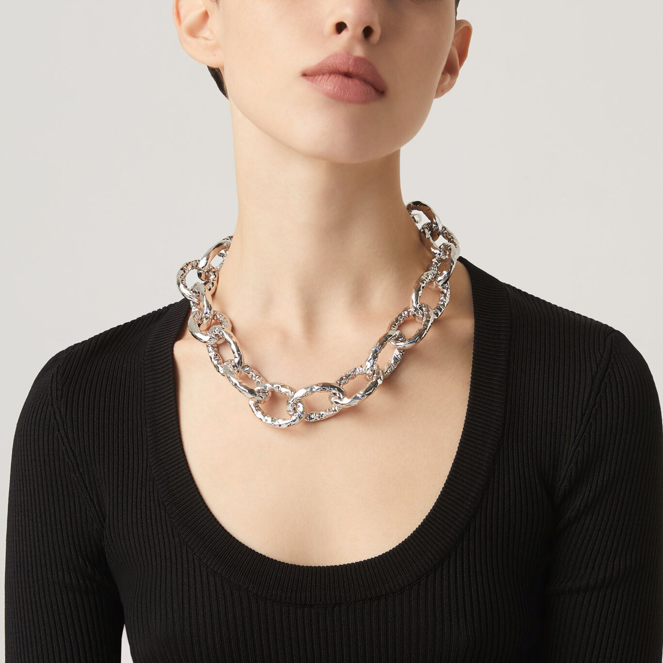 Collana Stone, Collana in Argento 925_image number 1_Giovanni Raspini