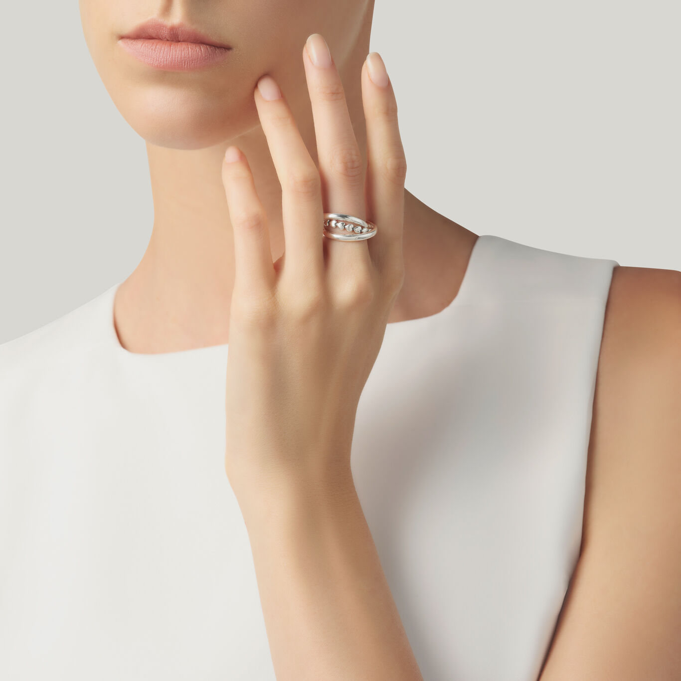 Ring Herzen Triple