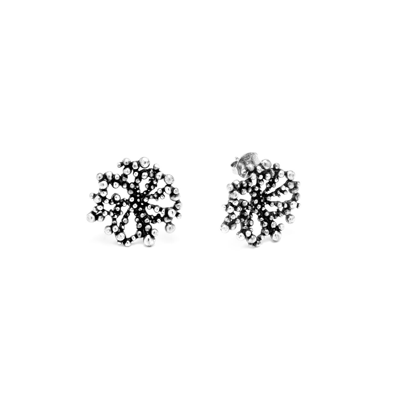 Perlage Earrings, Earrings in Sterling Silver_image number 3_Giovanni Raspini