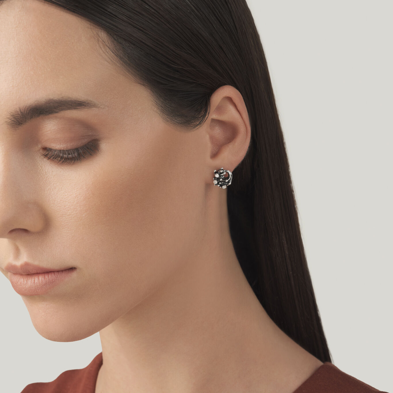 Pendientes De Bot&oacute;n Selene
