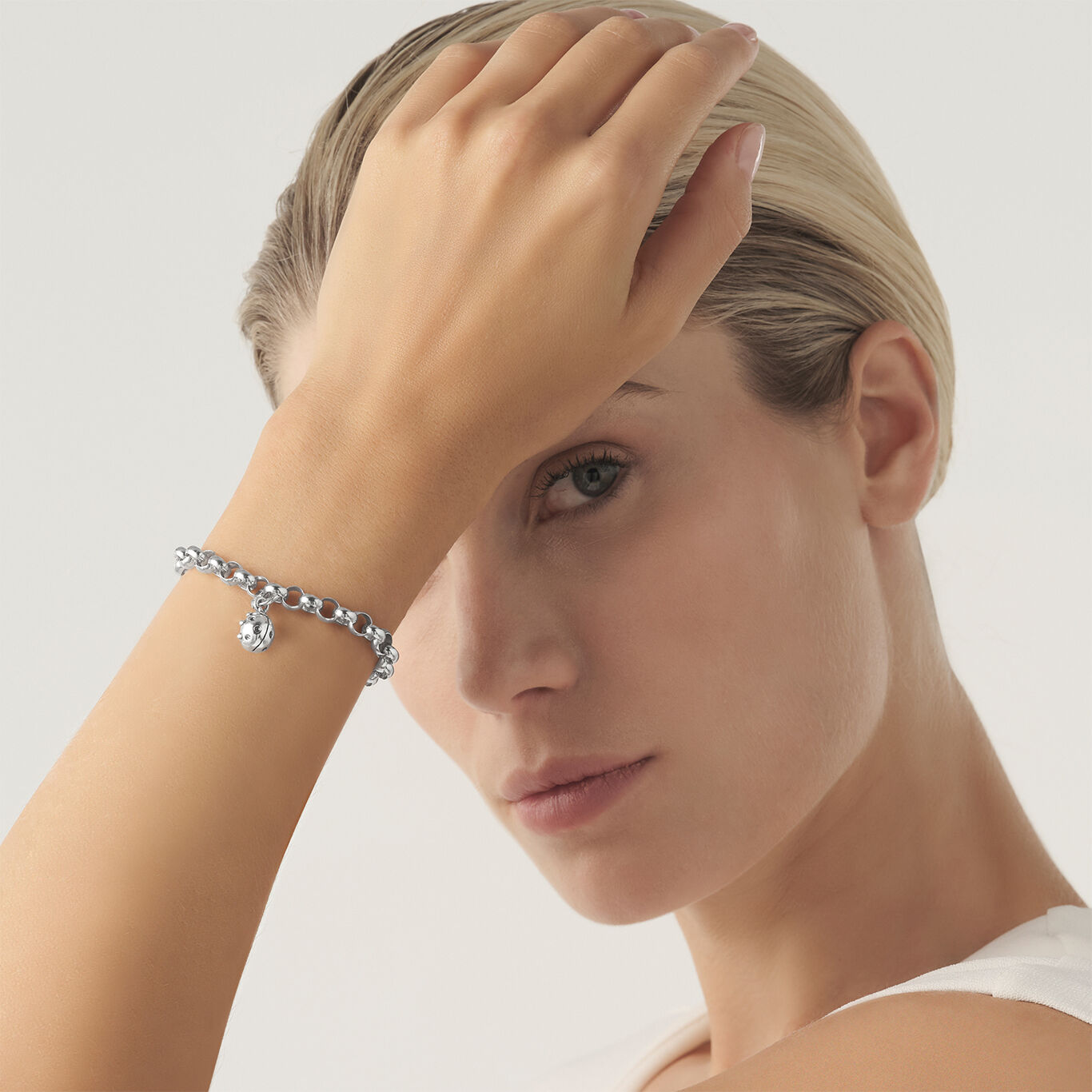 Charm Marienk&auml;fer, Charm aus Silber 925_image number 1_Giovanni Raspini