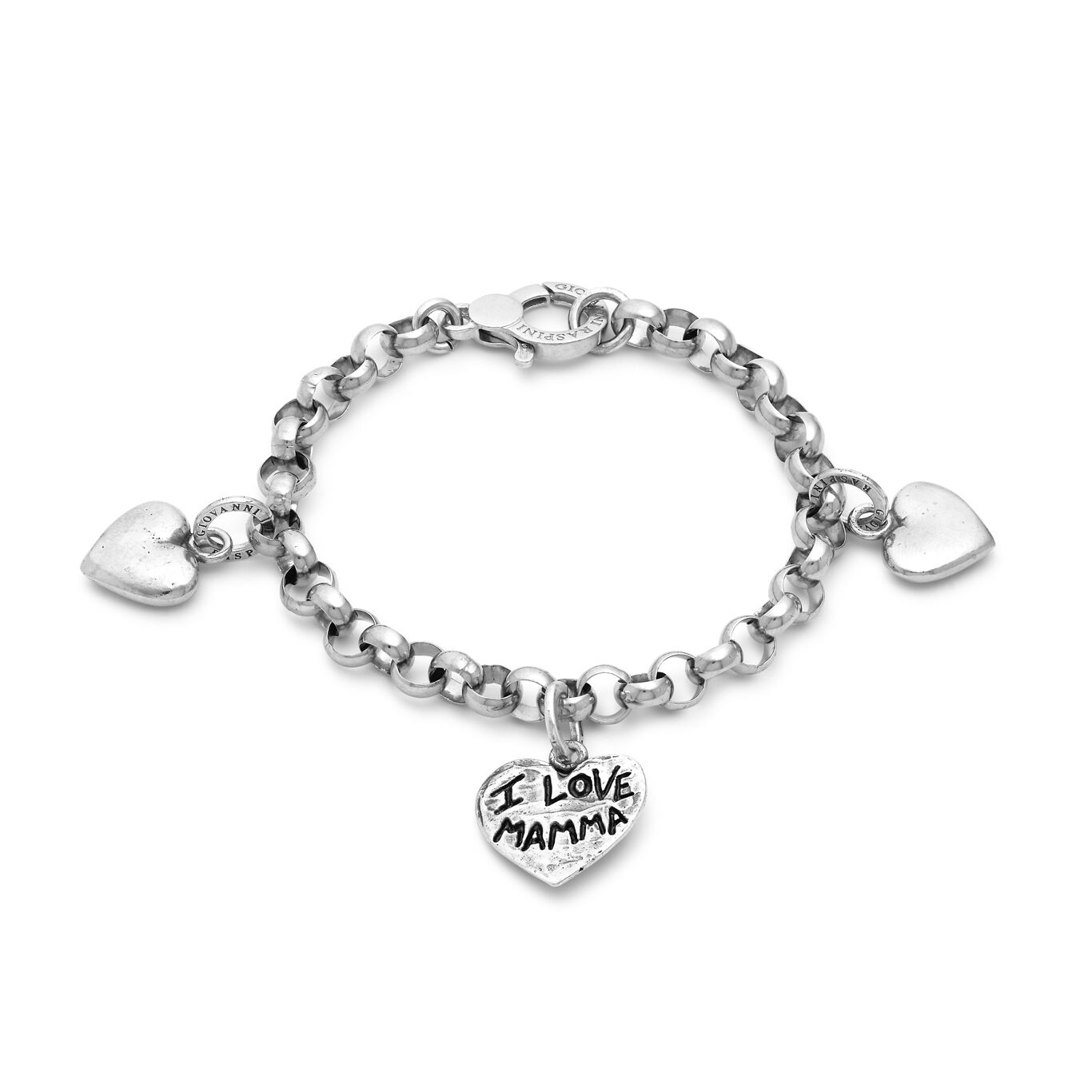Mum's Heart Bracelet