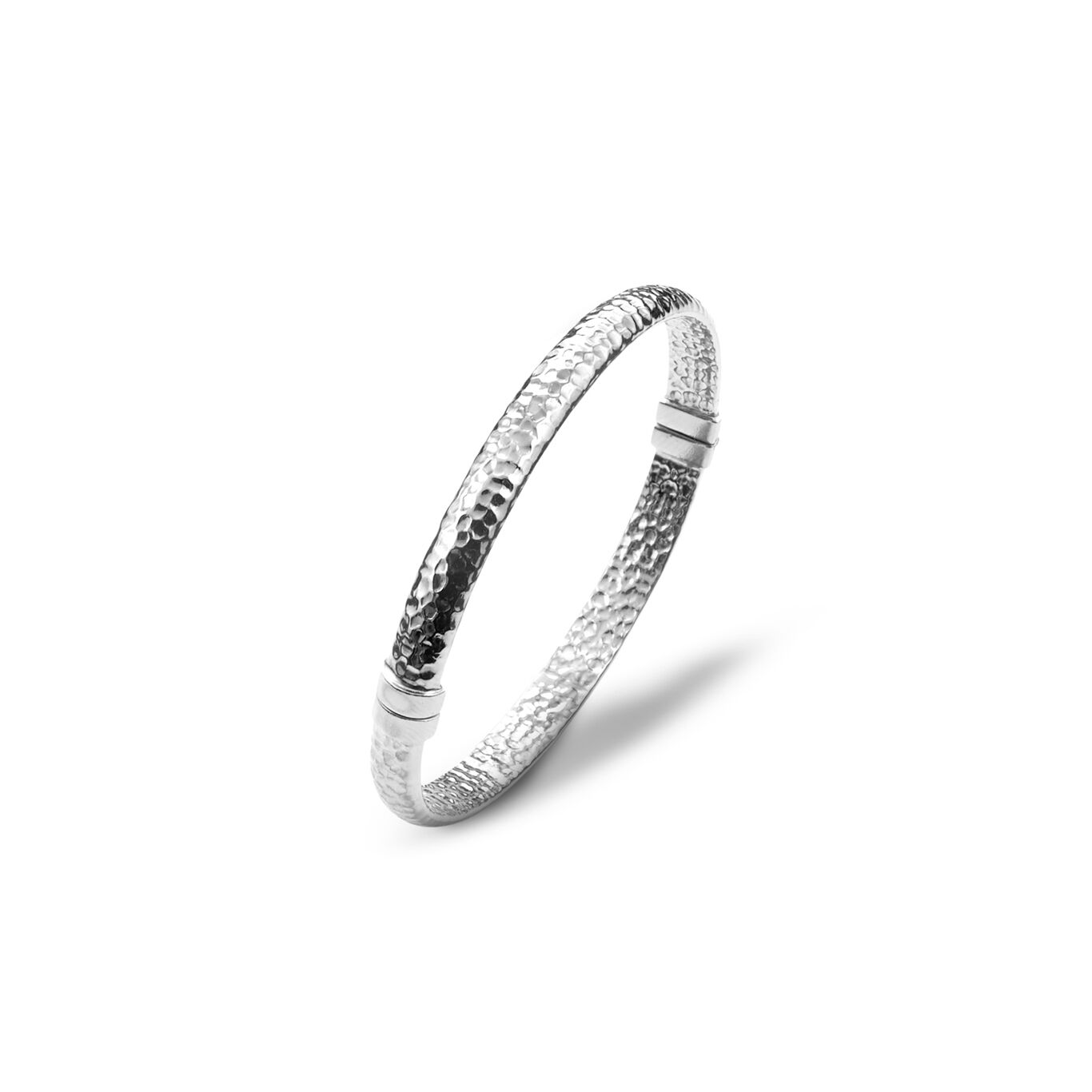 Bangle Moon Rock Piccolo, Bracciale rigido in Argento 925_image number 0_Giovanni Raspini