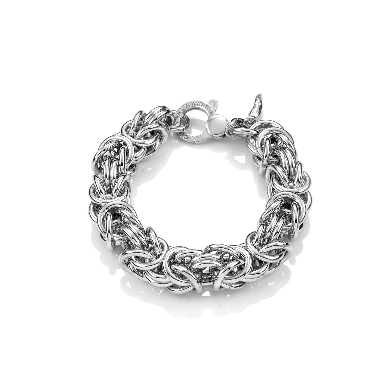 Bracelet mailles byzantines, tr&egrave;s grand mod&egrave;le