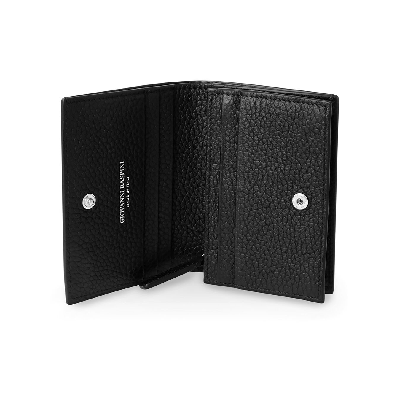 Embossed Leather Inside Pocket Wallet with zip closure