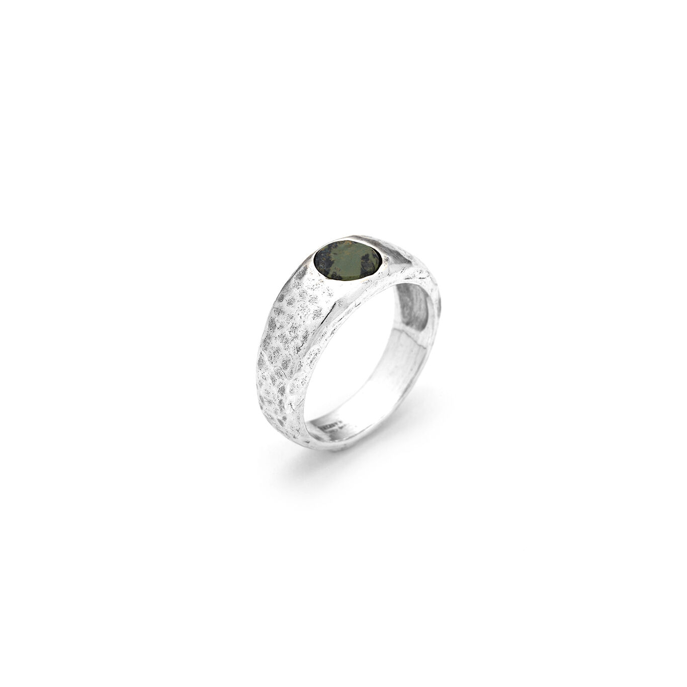Anello Martellato Diaspro