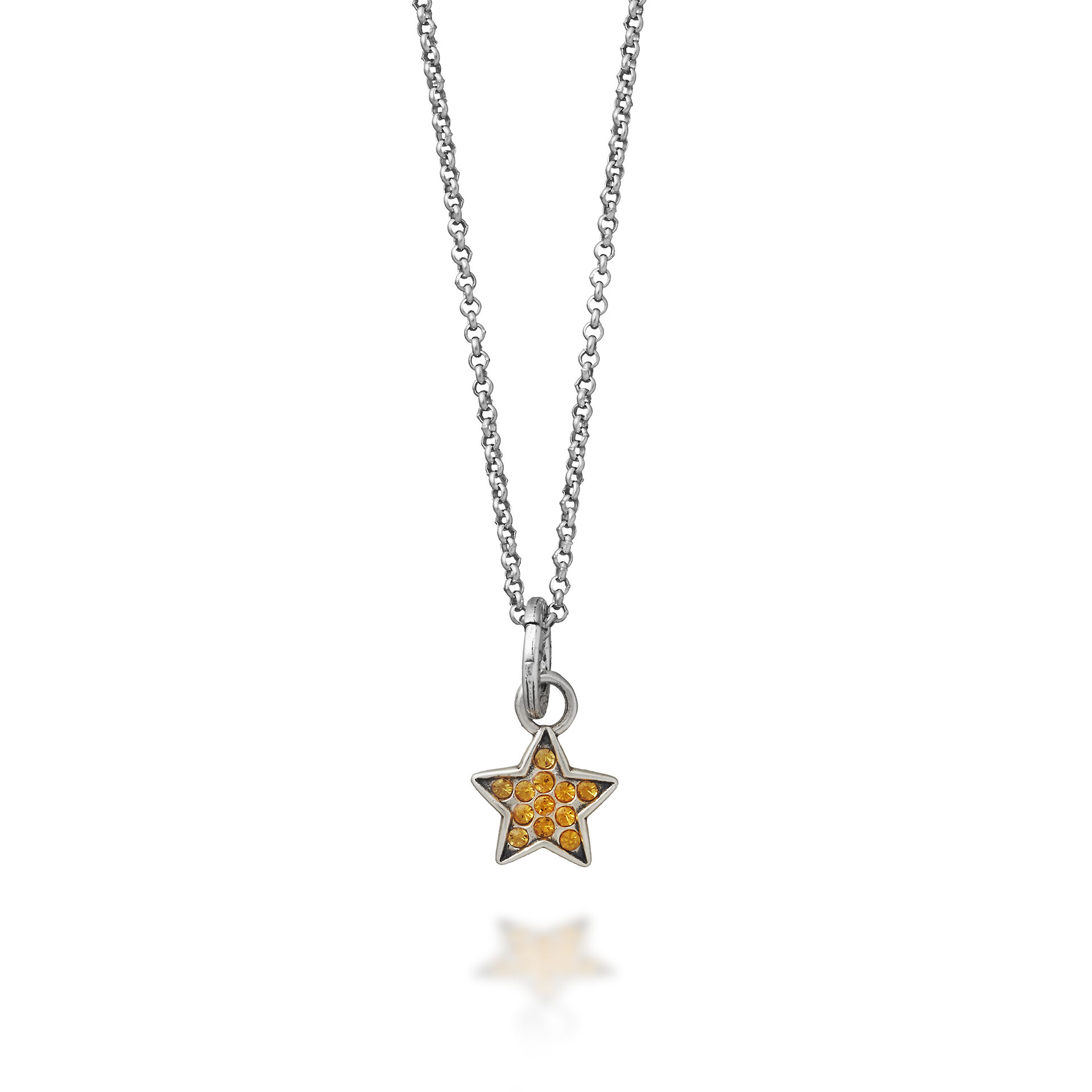 Crystal Star Necklace image number 0
