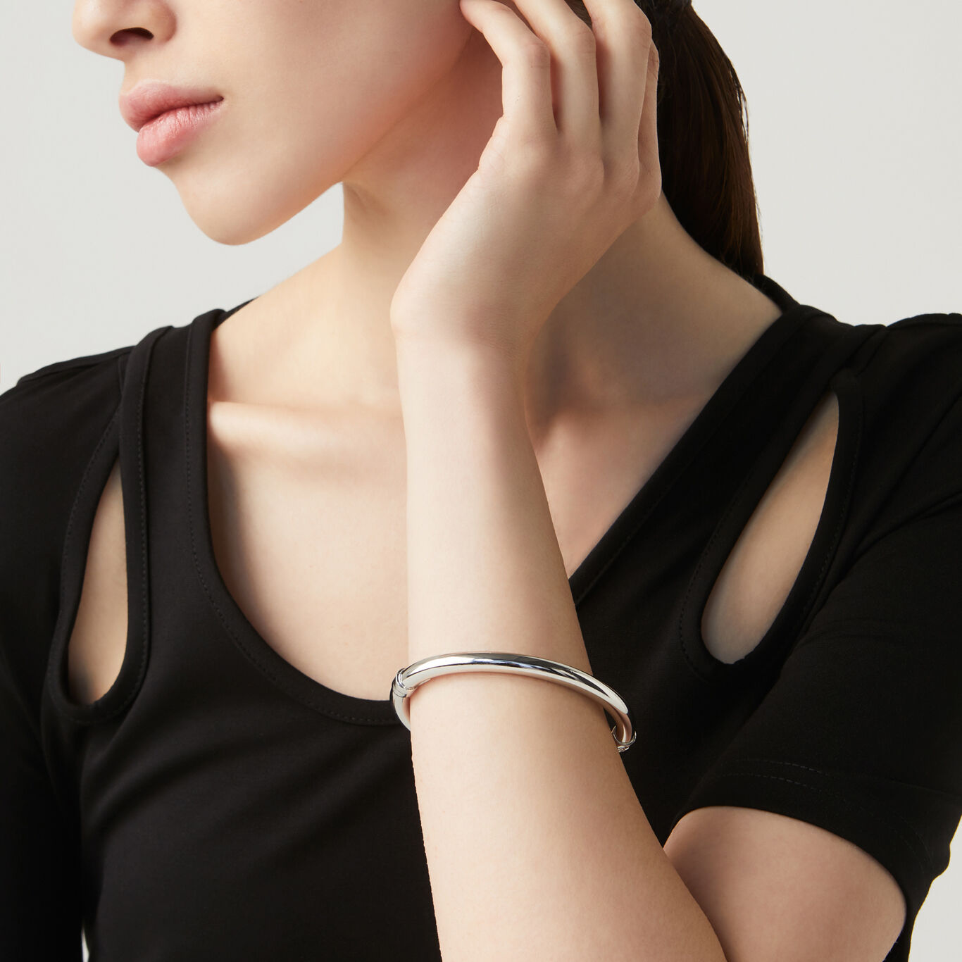 Silk Small Bangle