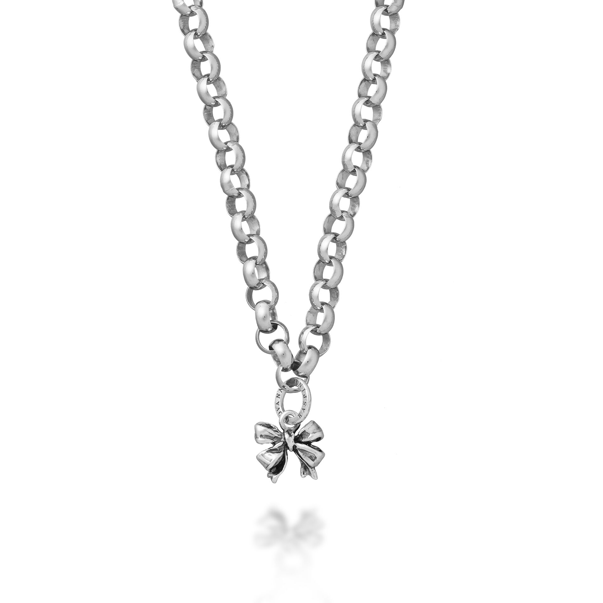 SLUYNZ Collana Con Fiocco In Argento Sterling 925, Placcata Rodio/Oro Rosa, Per Donne E Ragazze - 3