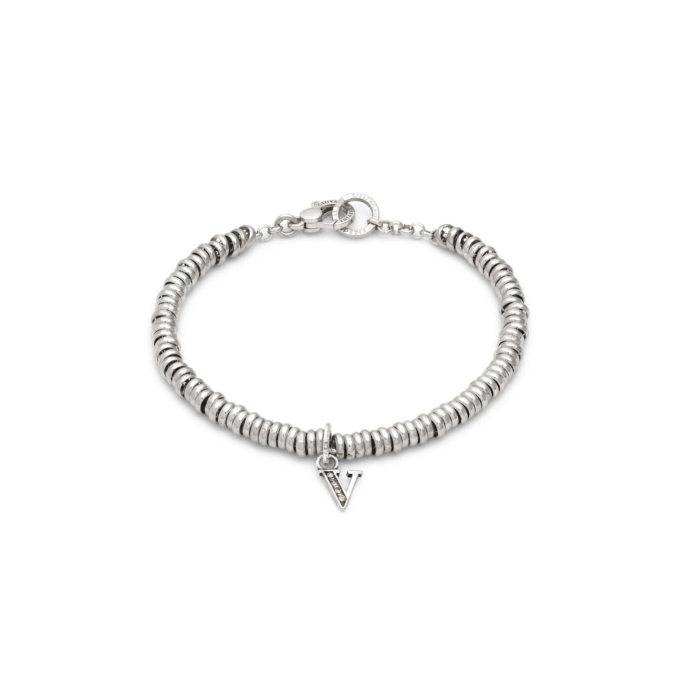Bracciale Lettera V Crystal