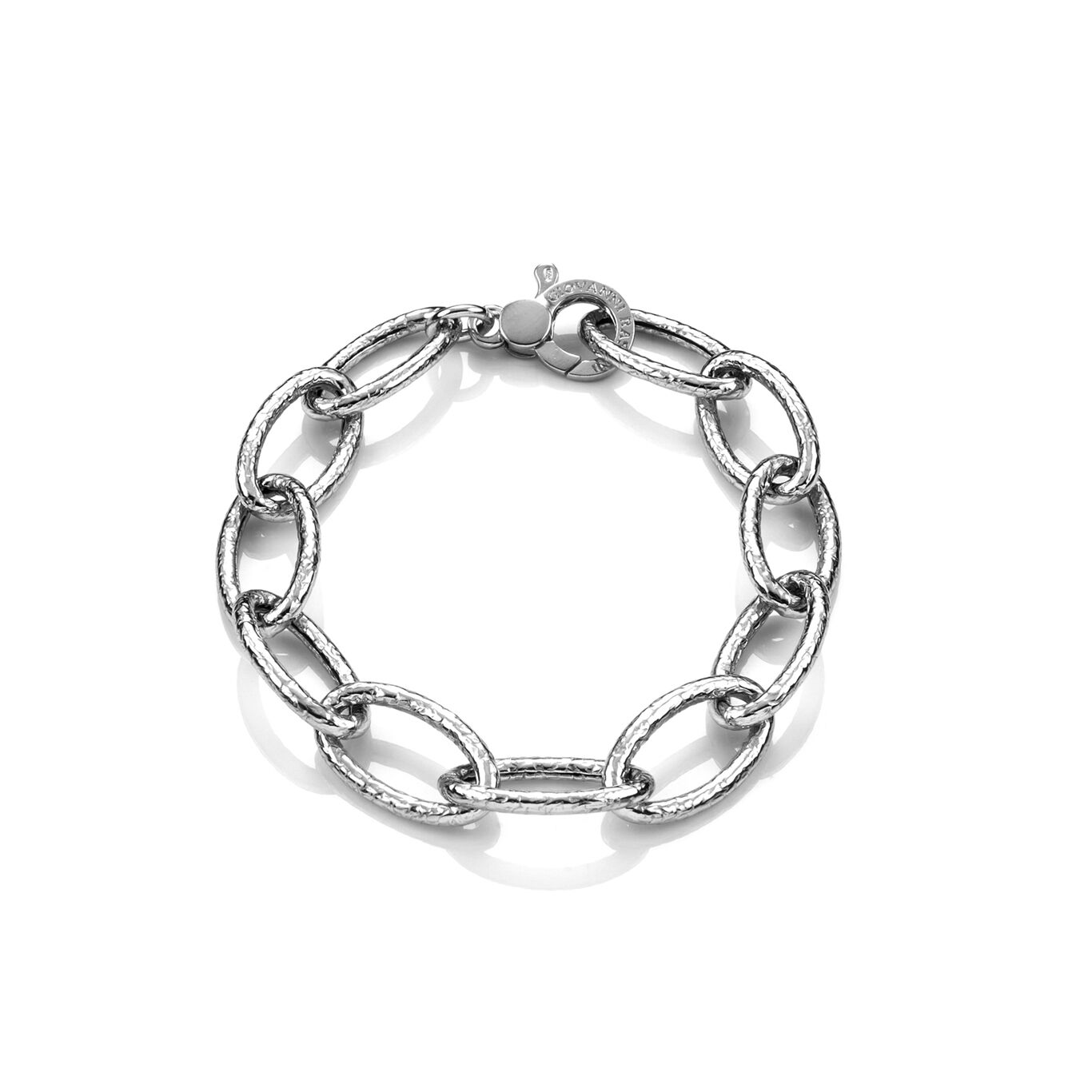 Pulsera Martillada Ovalado