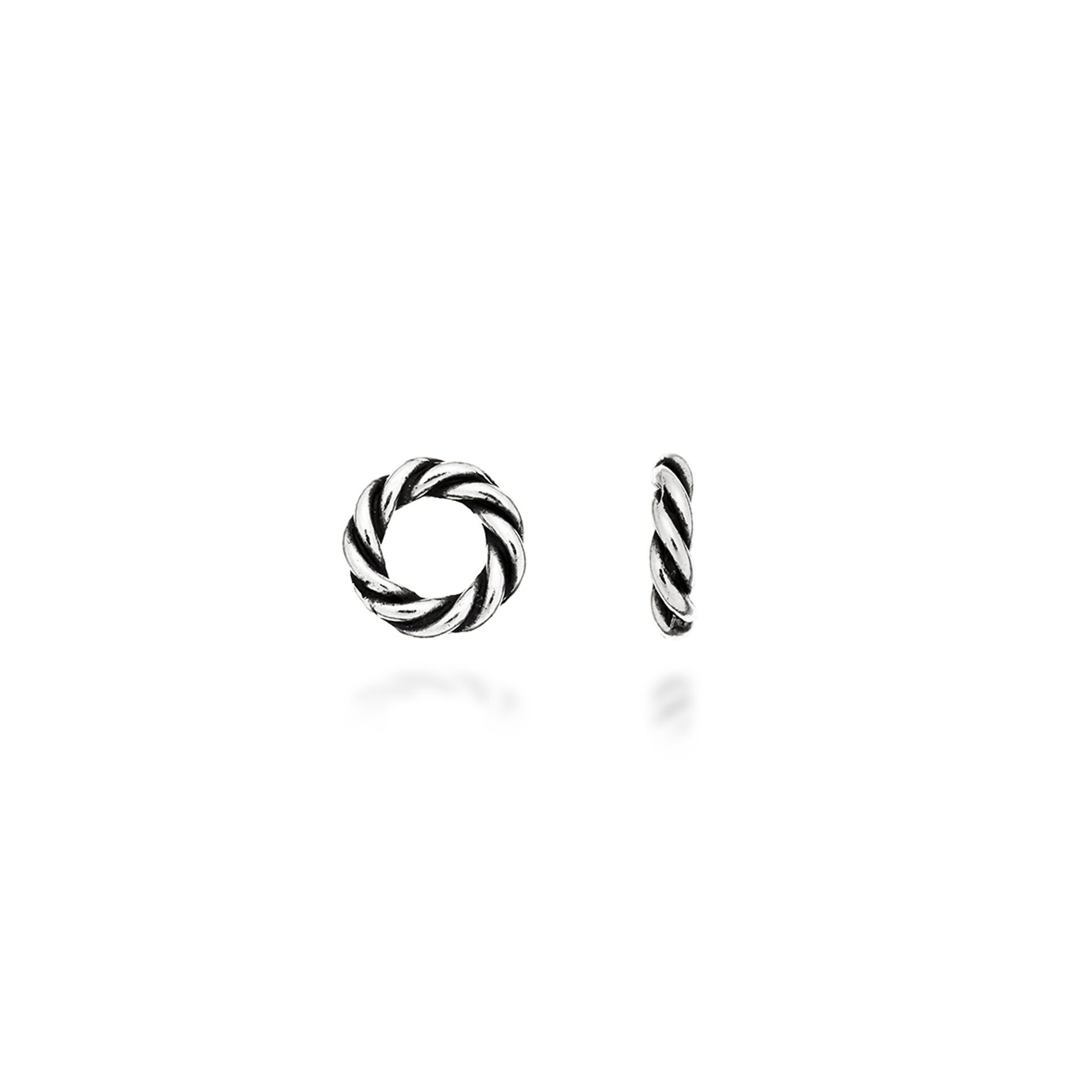 Perle en argent corde image number 1
