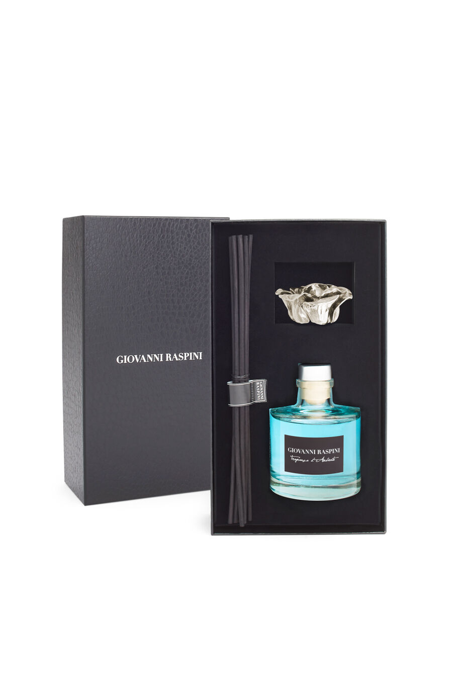 Diffuseur Fleur, Parfum d&rsquo;int&eacute;rieur Vento di Mare avec d&eacute;coration en bronzobianco_image number 3_Giovanni Raspini