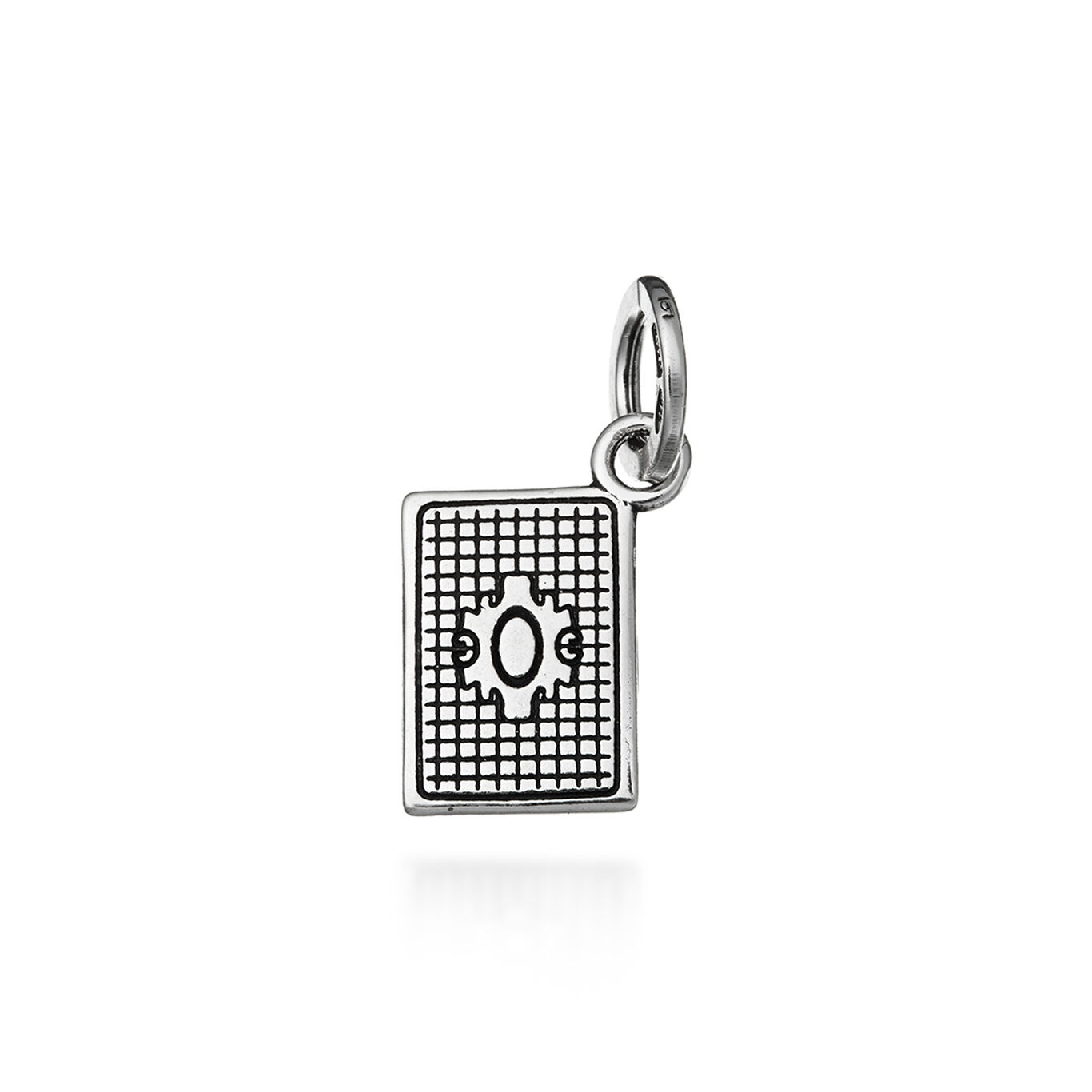 Diamonds King Charm, Charm in Sterling Silver_image number 1_Giovanni Raspini