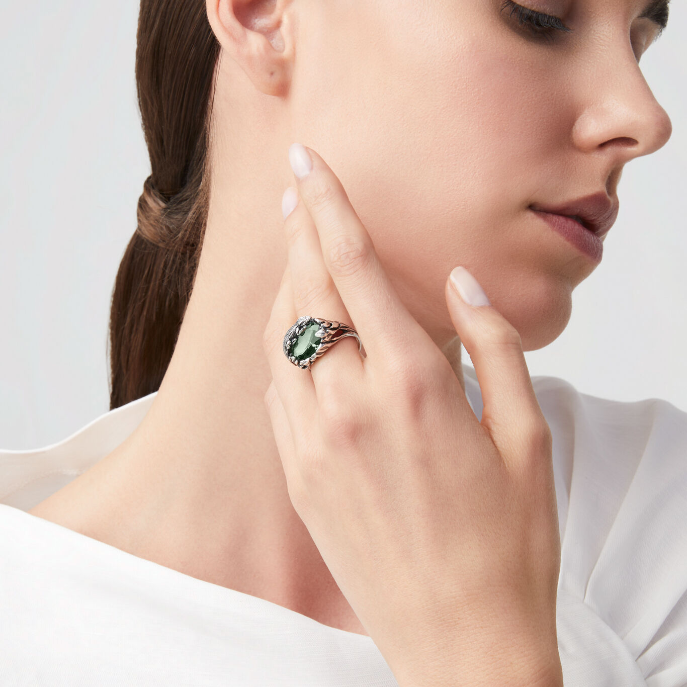 Eden Crocodile Ring