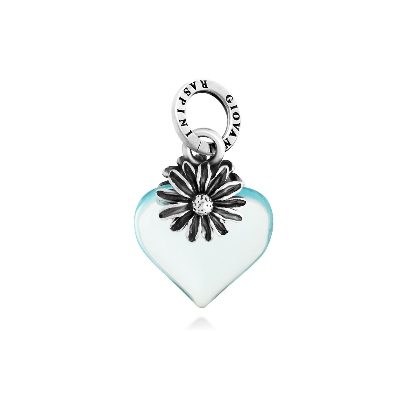 Charm Herz G&auml;nsebl&uuml;mchen Hellblau