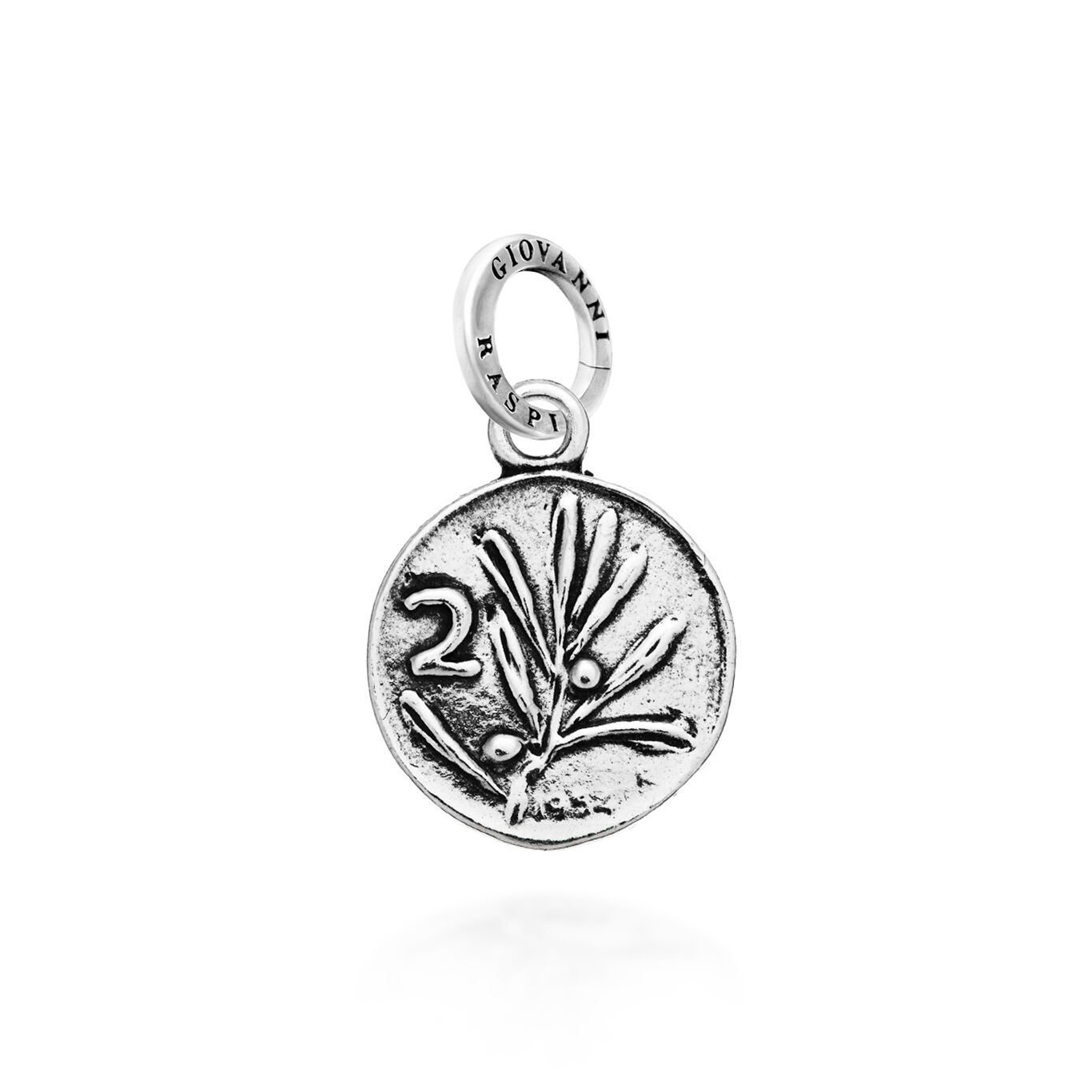 2 lire coin Charm