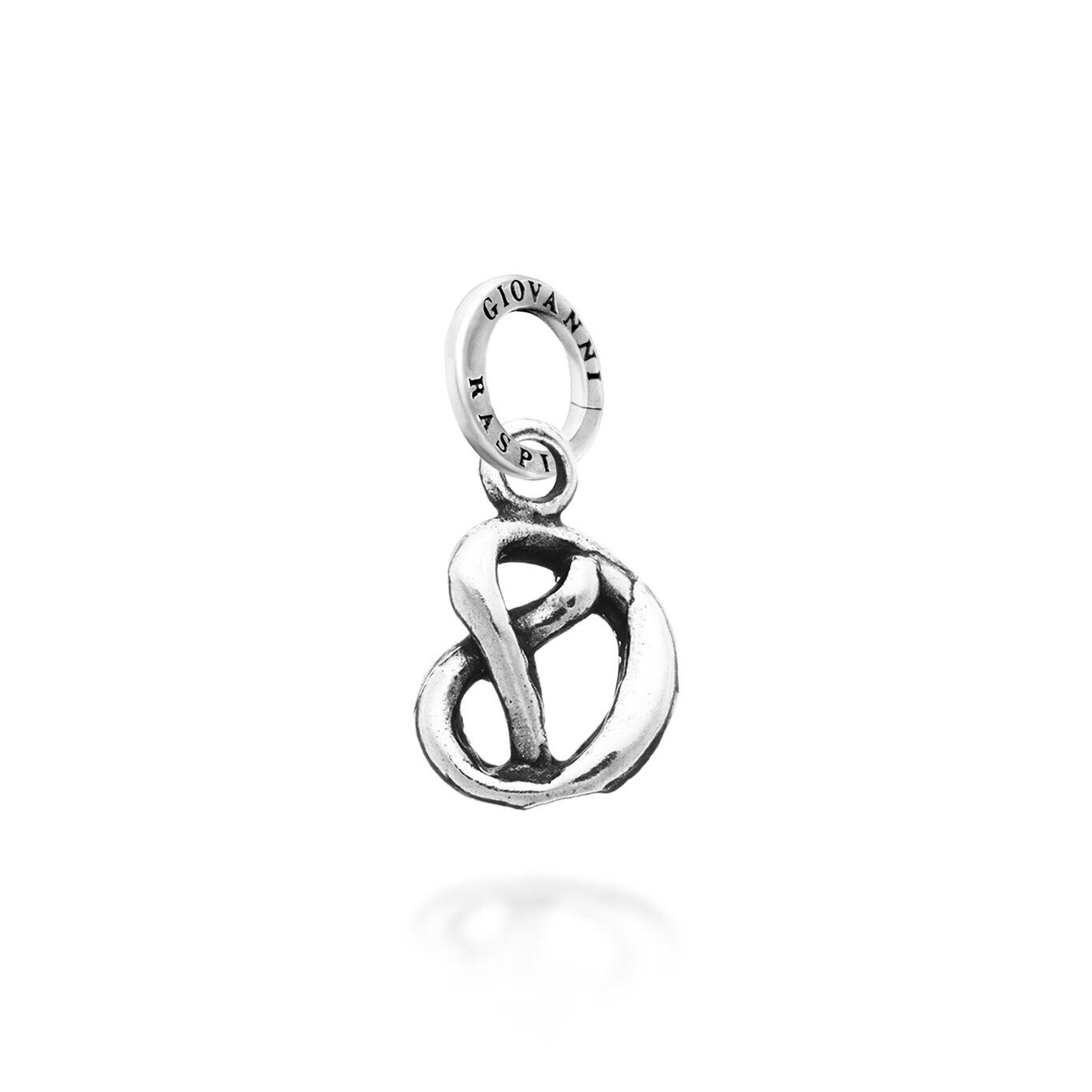 Bretzel Charm, Charm in Sterling Silver_image number 0_Giovanni Raspini