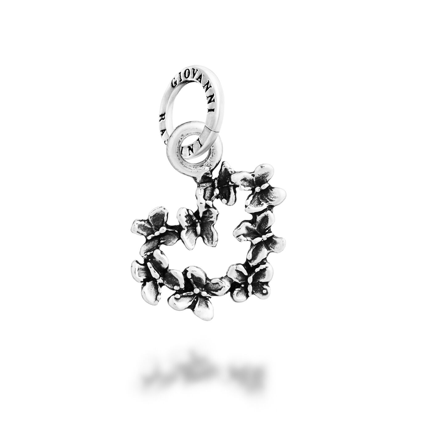 Butterflies Heart Small Charm