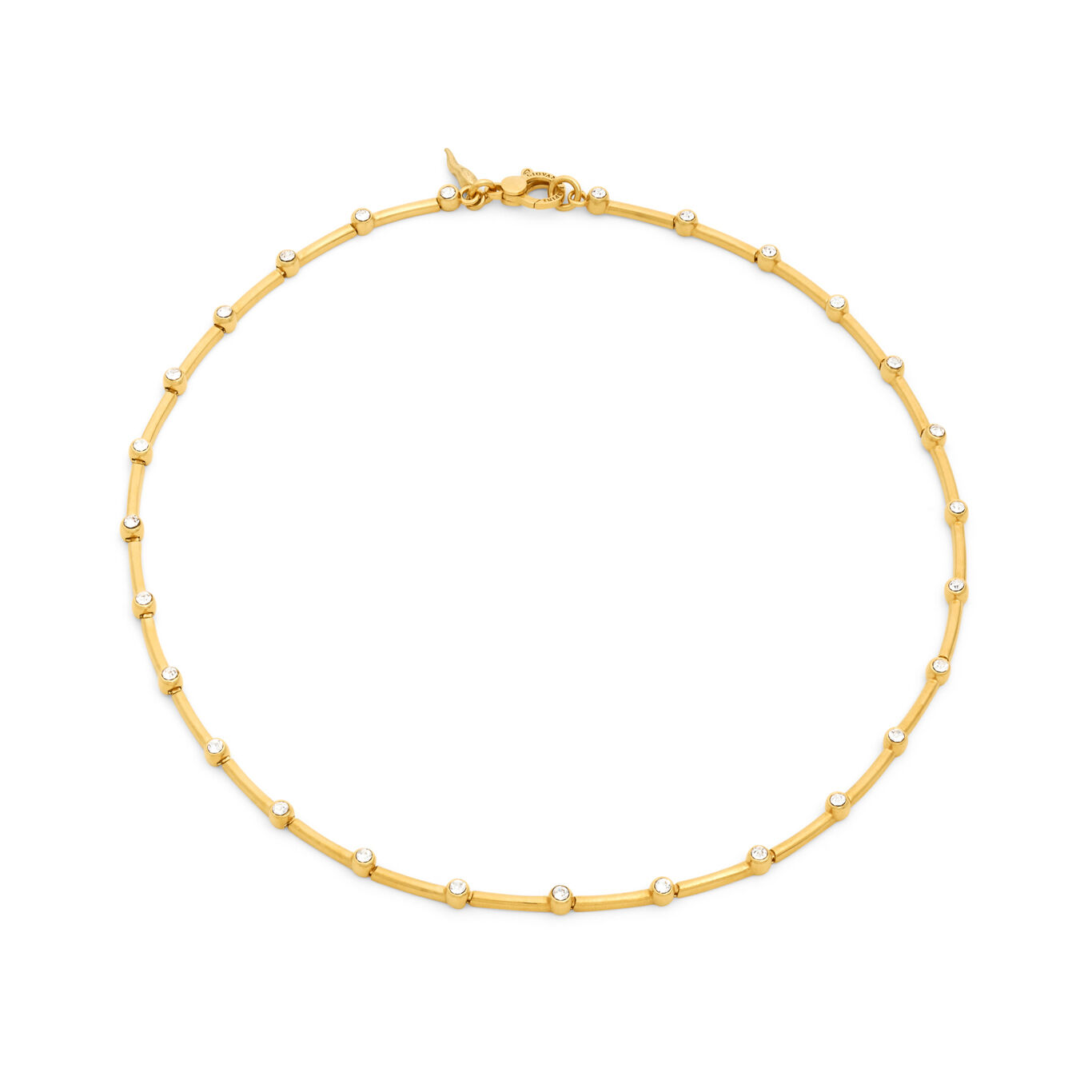 Gold-Plated Satellite Necklace
