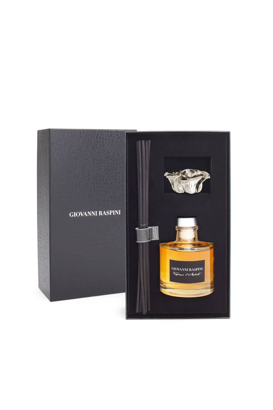 Diffuseur Fleur, Parfum d&rsquo;int&eacute;rieur Polvere di Iris avec d&eacute;coration en bronzobianco_image number 3_Giovanni Raspini