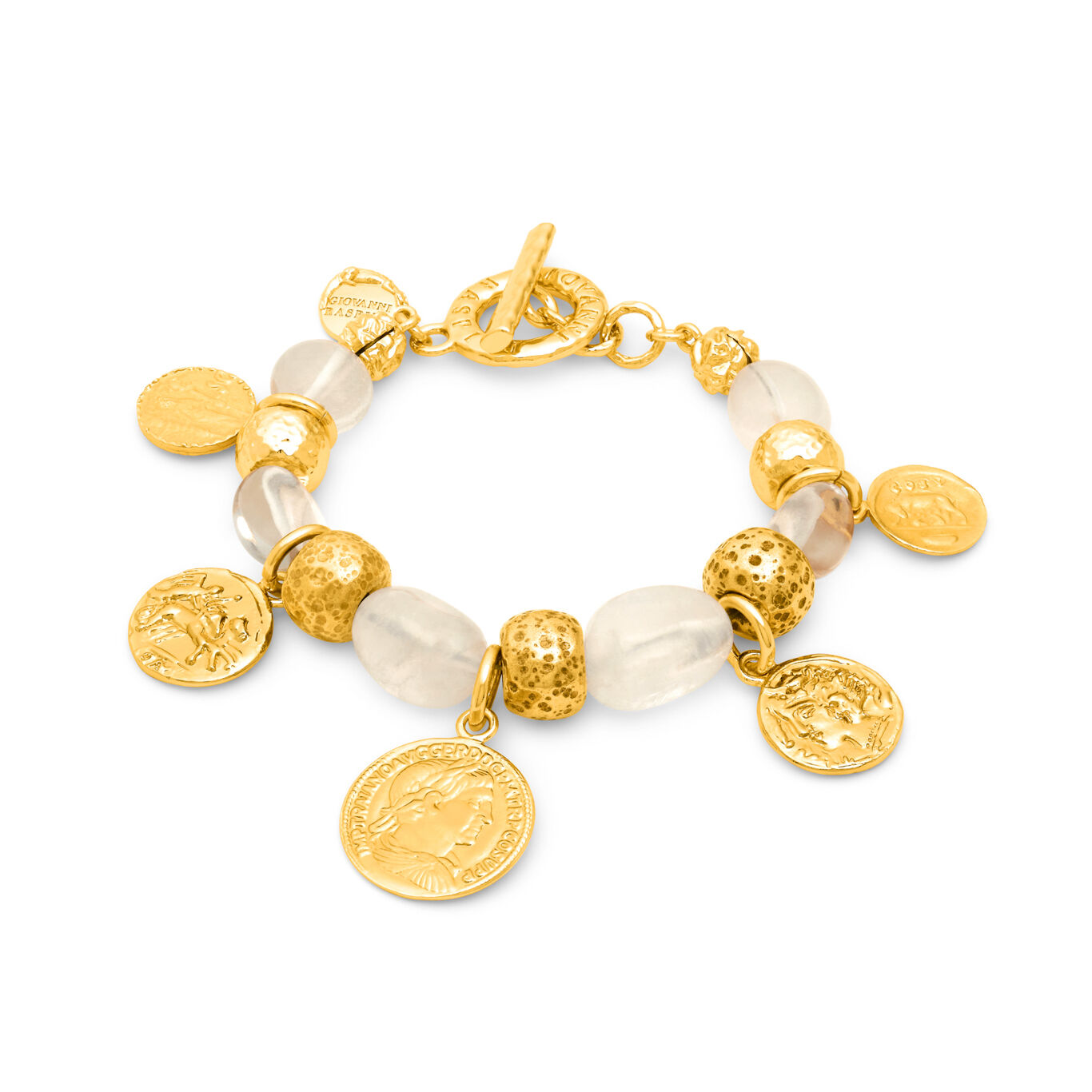 Crystal Coins Bracelet