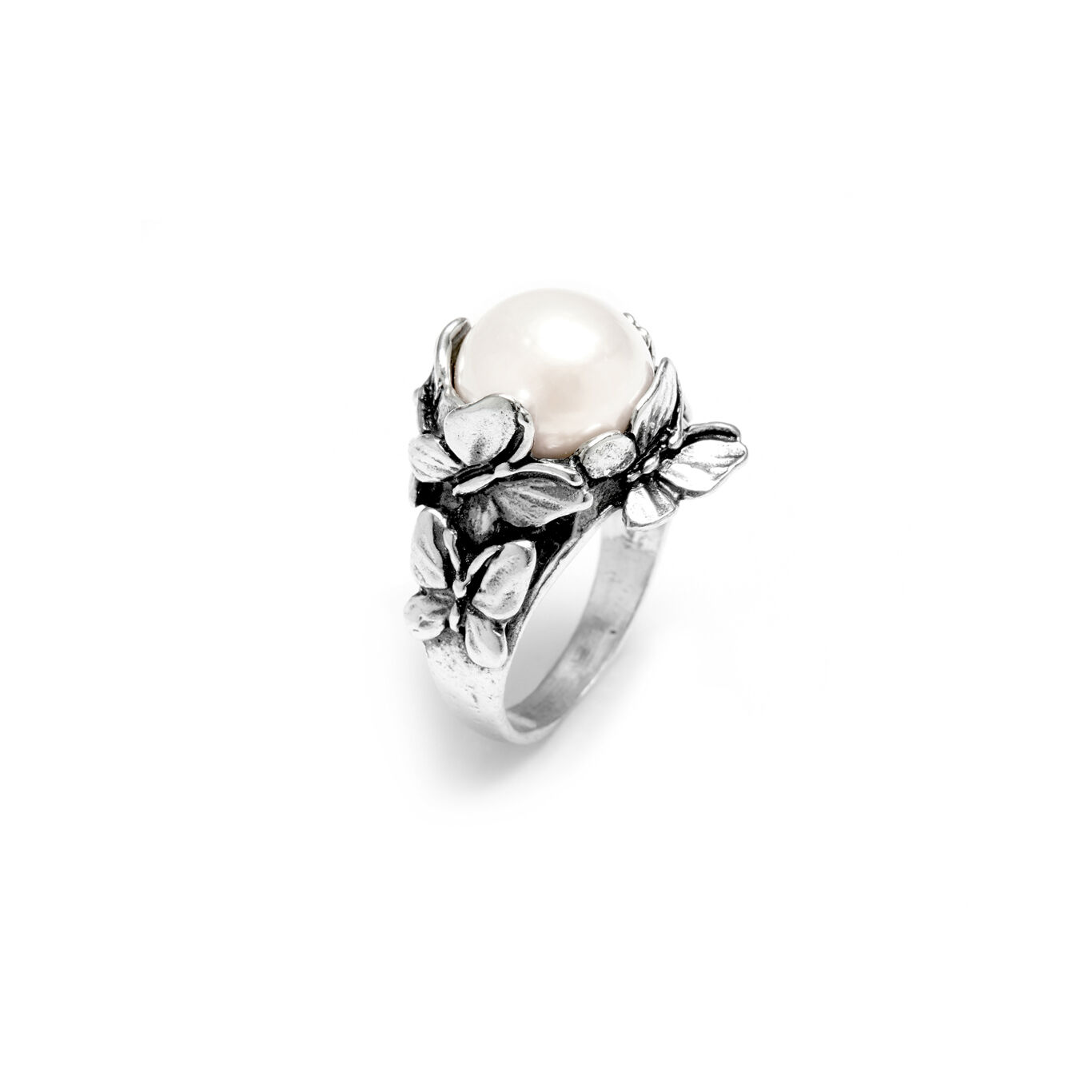 Bague Drops perles de papillons