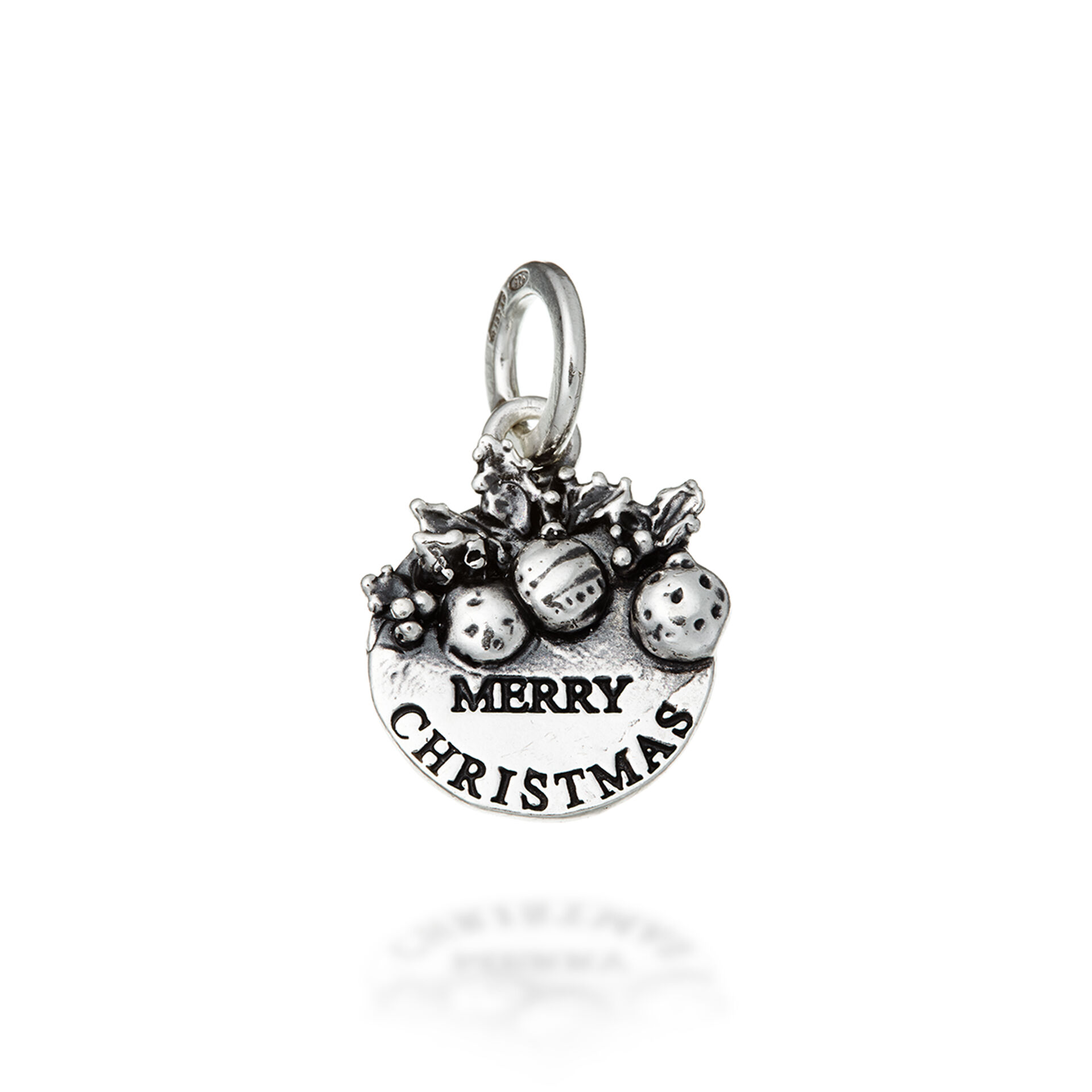 Charm M&eacute;daille Merry Christmas image number 0