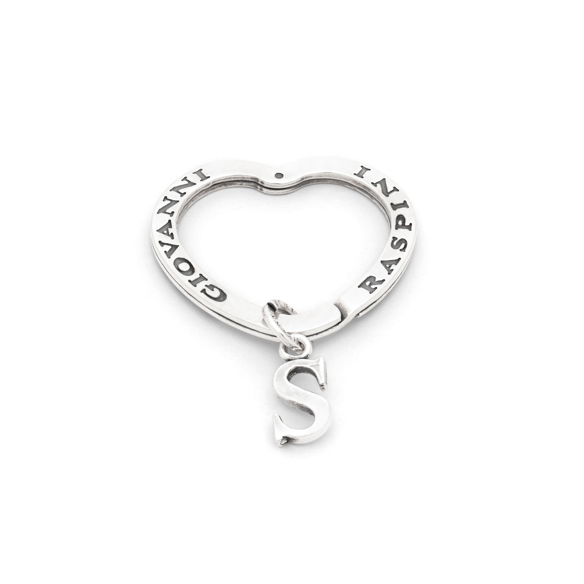 Letter S key ring image number 0