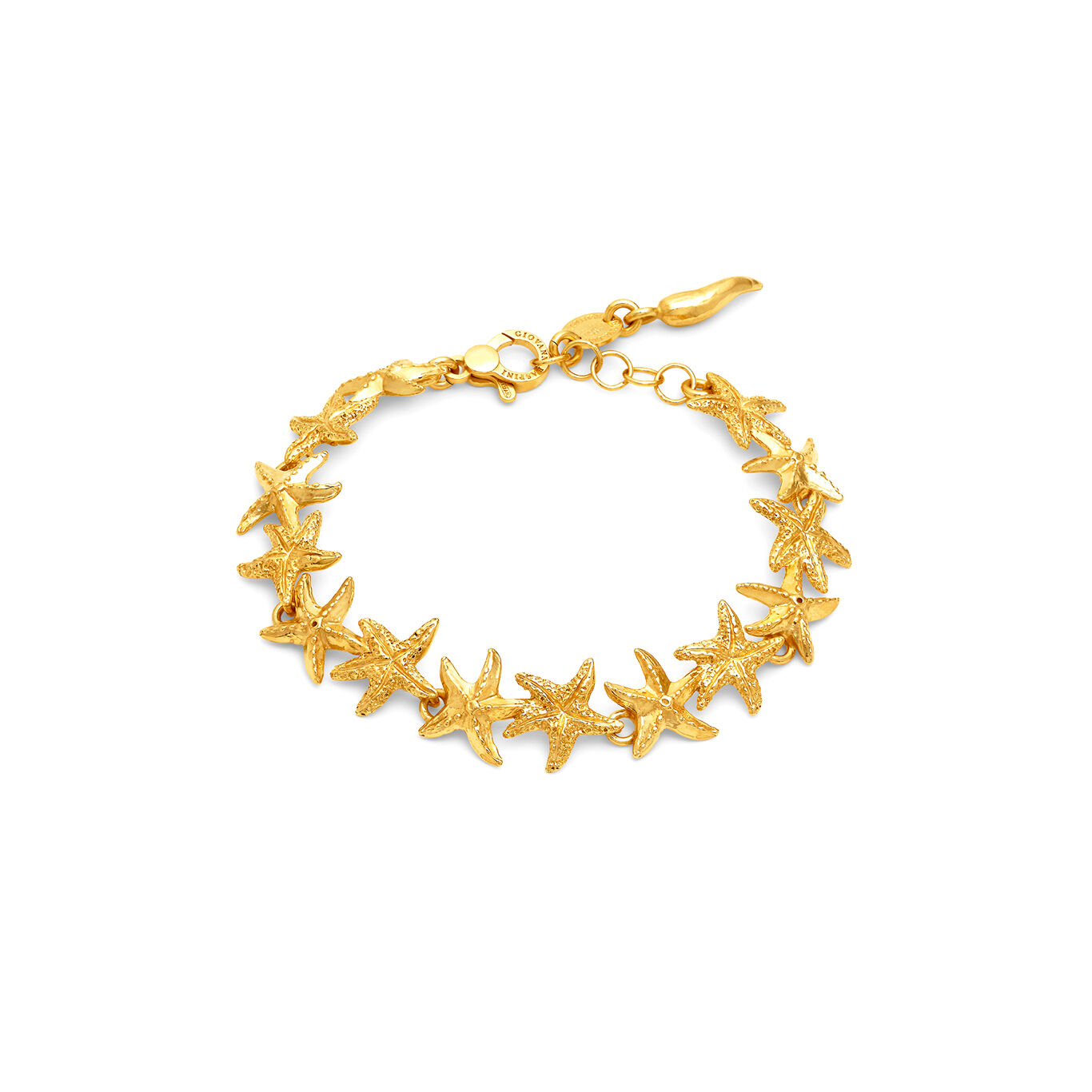 Bracelet &Eacute;toiles de mer, Bracelet en argent massif plaqu&eacute; or 18k_image number 0_Giovanni Raspini