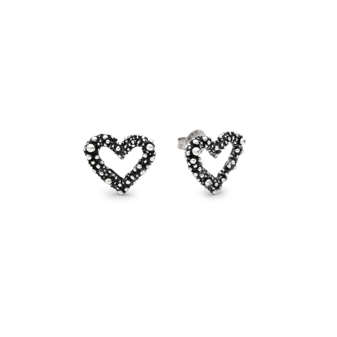 Pendientes Coraz&oacute;n Grandes, Pendientes de Plata 925_image number 2_Giovanni Raspini