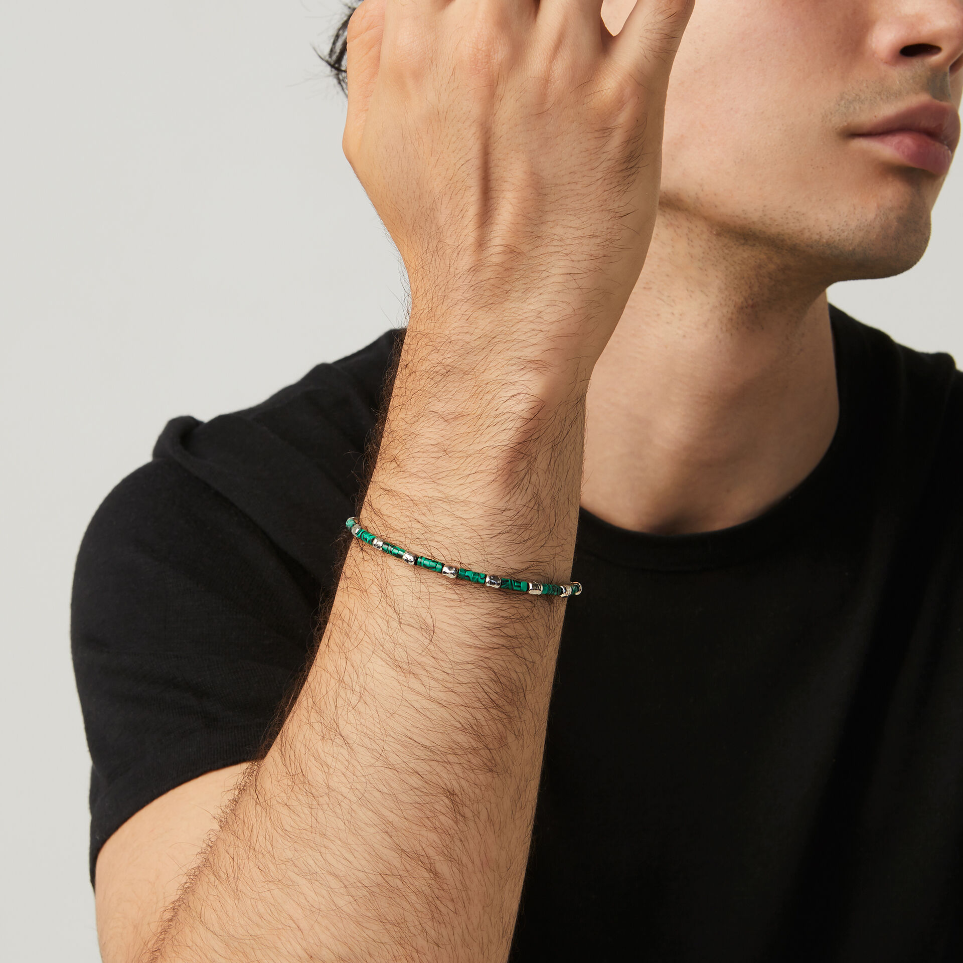 Bracelet Tango malachite image number 1