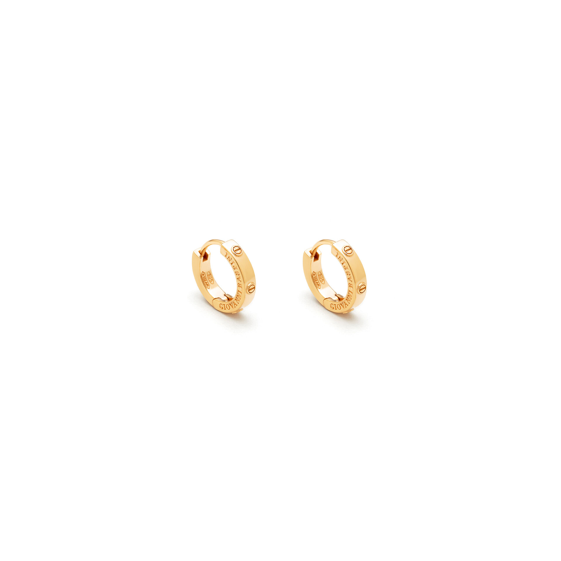 Huggie Screw Earrings image number 0