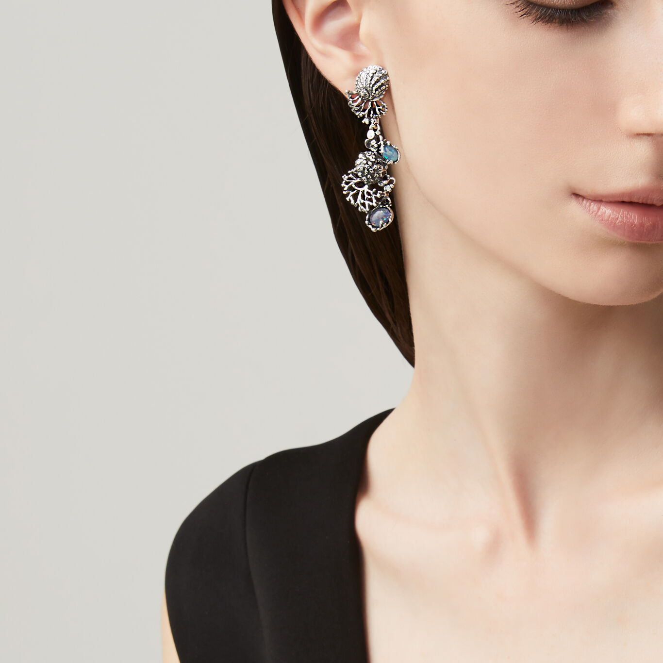 Nautilus Long Earrings
