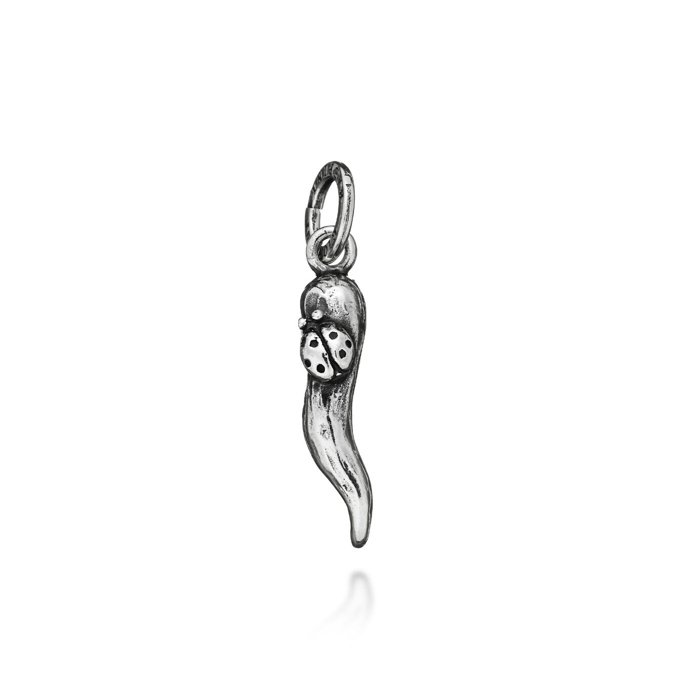 Charm Kleines Horn mit Marienk&auml;fer