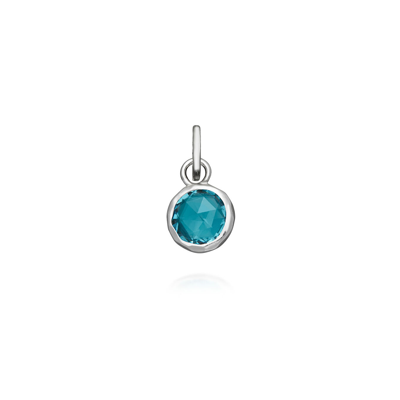 Blue Crystal Mini Charm