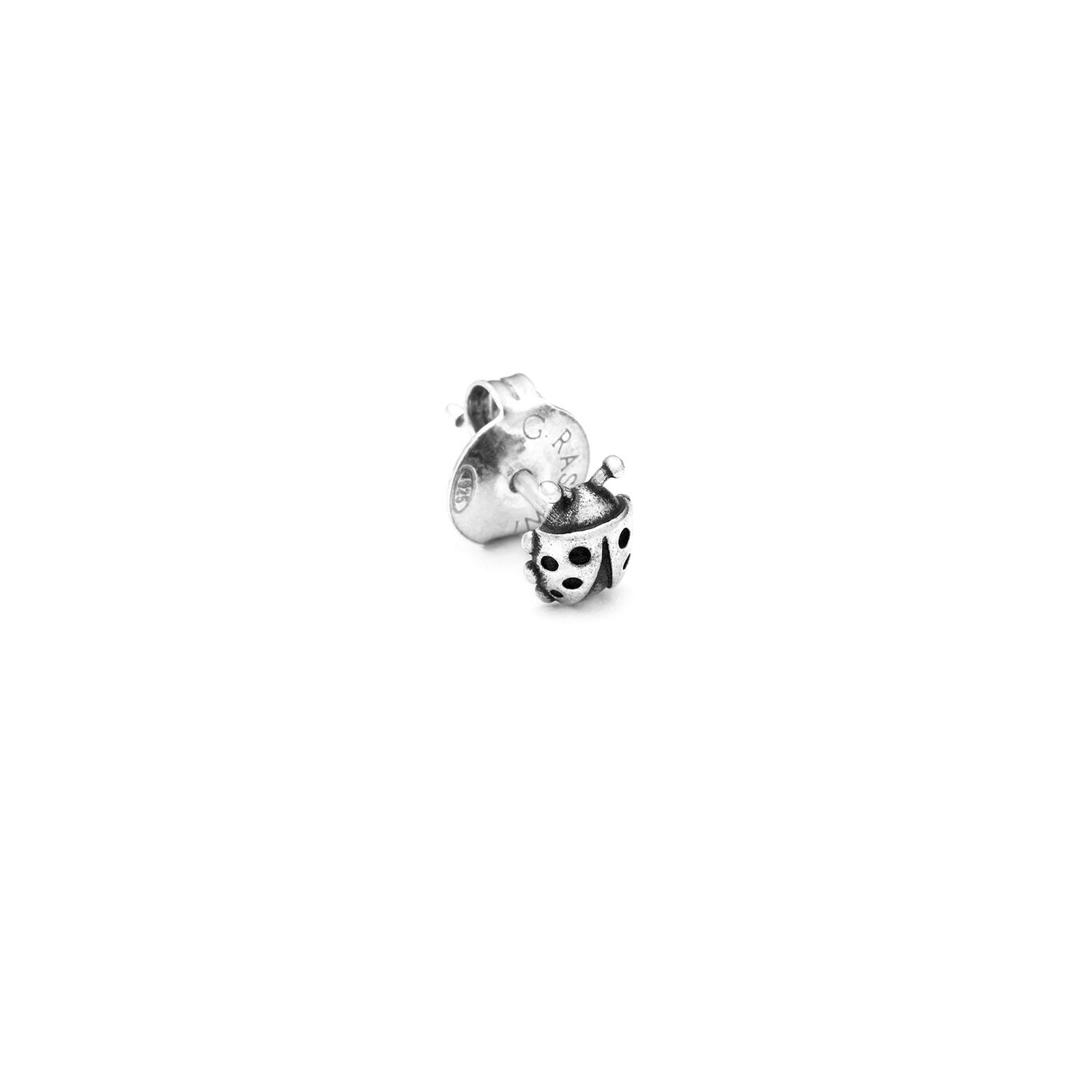 Orecchini Mini Coccinella, Orecchini in Argento 925_image number 2_Giovanni Raspini